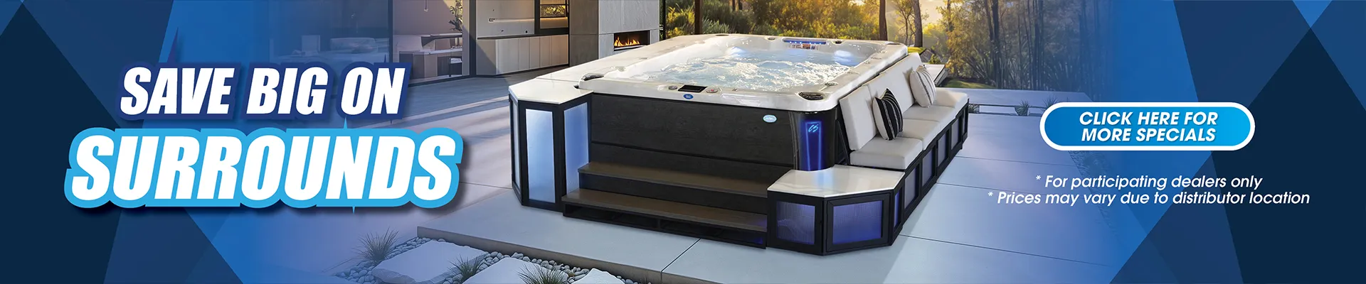 Calspas hot tub being used in a family setting - Kenosha